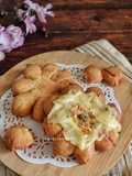 Salted Egg Donat Mochi, Topping Keju & Ebi