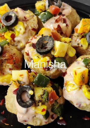A picture of Panipuri Pizza.