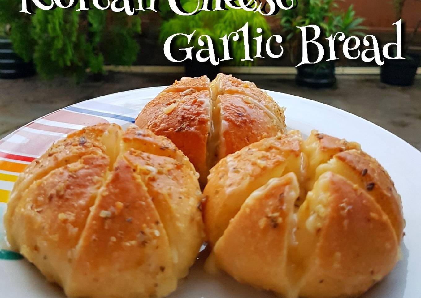 Korean Cheese Garlic Bread