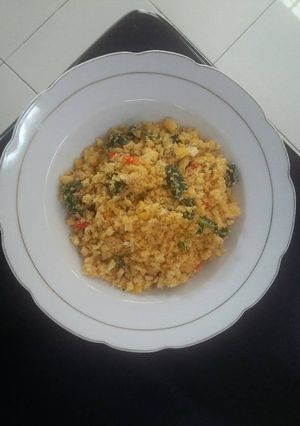 Foto resep Nasi Ampog Goreng (Nasi Jagung)