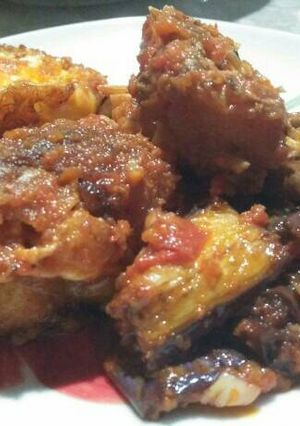 Foto resep Sambal ikan terung