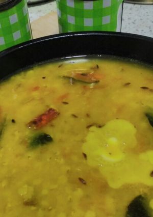A picture of Fry Moong dal.