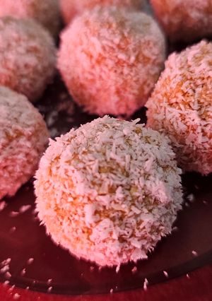 Una foto de Trufas de avena y coco💪🏻