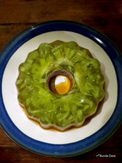 Foto resep Puding Jelly Melon Karamel Nanas