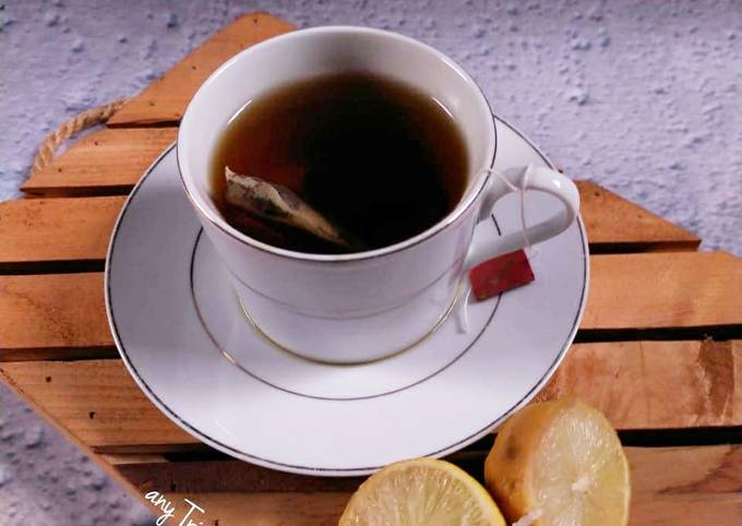 Cara Gampang Menyiapkan Leminho (lemon mint honey) tea Anti Gagal