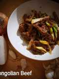Mongolian Beef ala Mbak Vita Jaurina