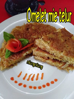 Foto resep Omelet mie Telur