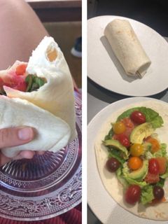 Une photo de Wraps maison