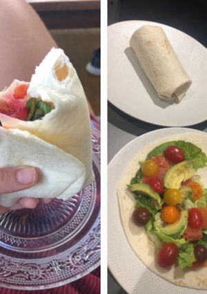 Une photo de Wraps maison