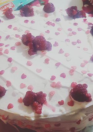 Una foto de Torta amor hojarasca