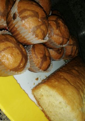 صورة لوصفة كب كيك بفانيليا 😋