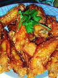 ปีกไก่ทอดไว้เก็บแช่ฟรีซ