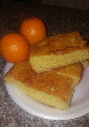 Una foto de Bizcochuelo de naranja