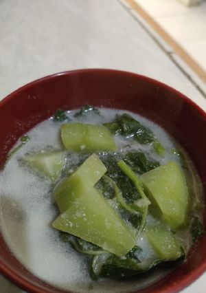Foto resep Bobor bayam labu siam