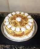 Torta helada con pionono