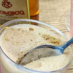 Una foto de Postre de café y brandy