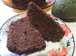 Una foto de Budín de palta y chocolate