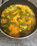 Arroz a la mexicana con verduras