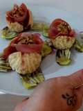 Antipasto di fichi freschi,prosciutto crudo e noci 🌹
