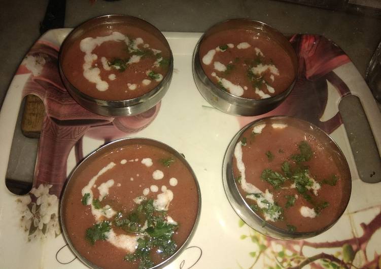 Recipe of Perfect Tomato carrot soup