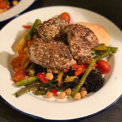 A picture of An inspired Za’atar chicken.