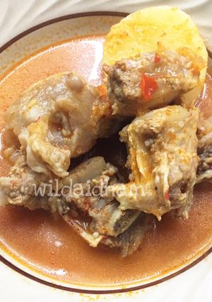 Foto resep Asam Padeh Kuah Buntut Sapi #KitaBerbagi