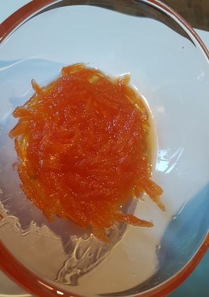 Φωτογραφία της συνταγής 😋😋 Γλυκό κουταλιού καρότο 😋😋😊😘😘