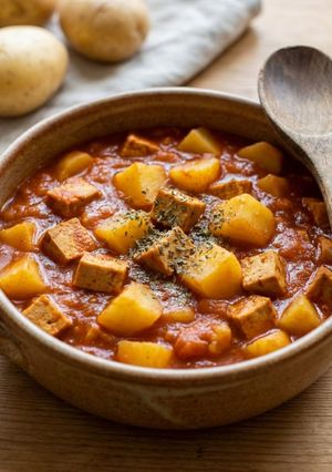 A picture of Hungarian Pörkölt.