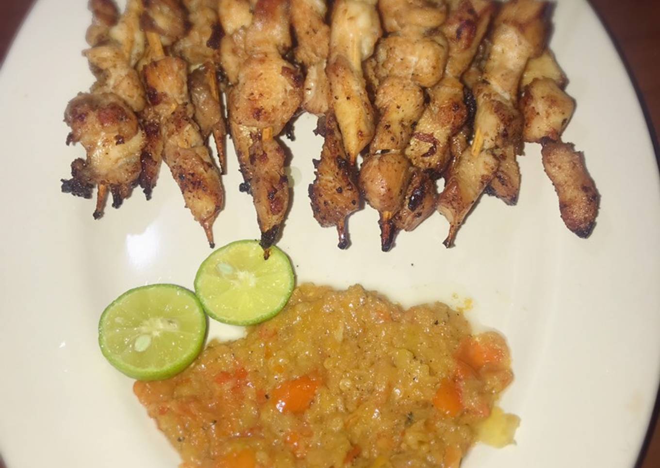 Sate Taichan (tanpa di bakar)