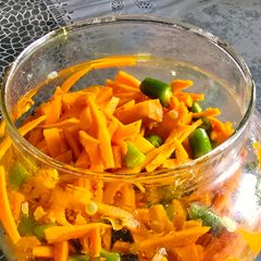 A picture of Turmeric pickle.