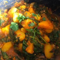 A picture of Super Sag Aloo.