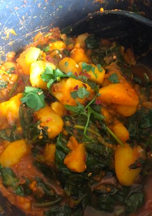 A picture of Super Sag Aloo.