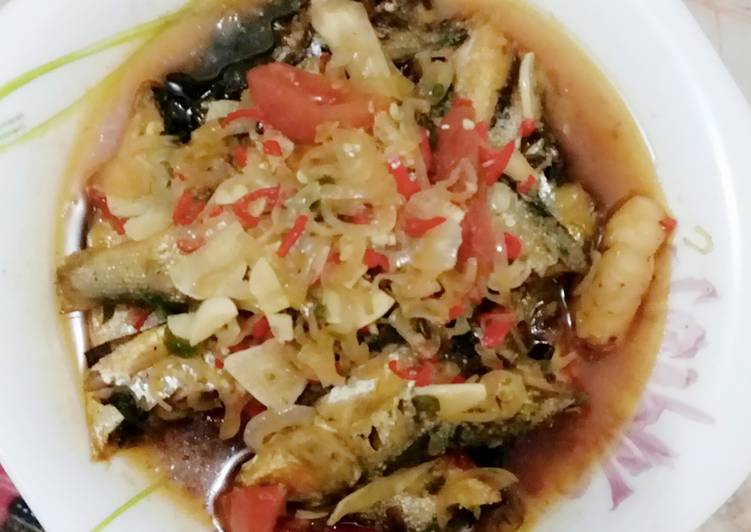 Resep Tumis Ikan Pindang Bandeng #pakekuah Lezat