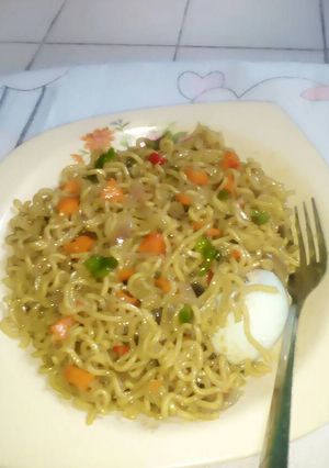 A picture of Ganished Noddles.