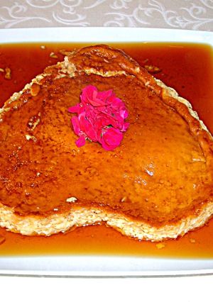 Foto principal de Flan casero "San Valentín"