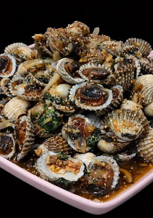 Hình của món SP.0121 - Sò Huyết Tứ Xuyên.