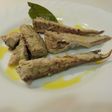 Caballa fresca hervida y aliñada