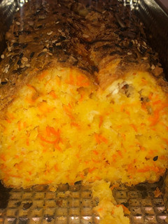 Una foto de Budín de zanahoria salado