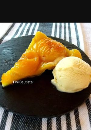 Una foto de Tarta tatin de albaricoque
