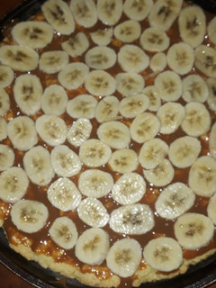 Una foto de Tarta de Banana con dulce de leche