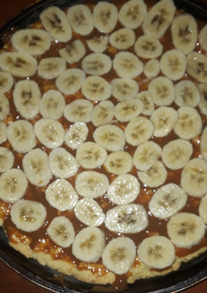 Una foto de Tarta de Banana con dulce de leche