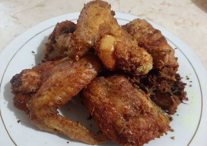 Ayam goreng dadakan simple