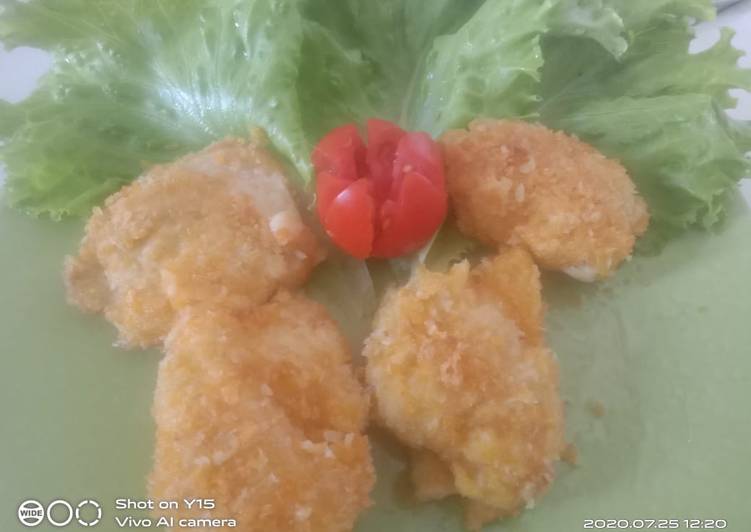 Bagaimana Membuat 63. Chicken Katsu (lapisan ayam keju ayam)…endezz., Sempurna