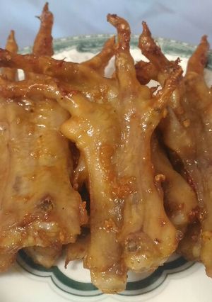 香烤鳳爪-木新店氣炸鍋 的食譜成品照片