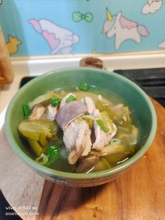 芥菜三兄弟豬肚湯 的食譜成品照片