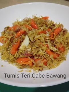 Foto resep Tumis Teri Cabe Bawang