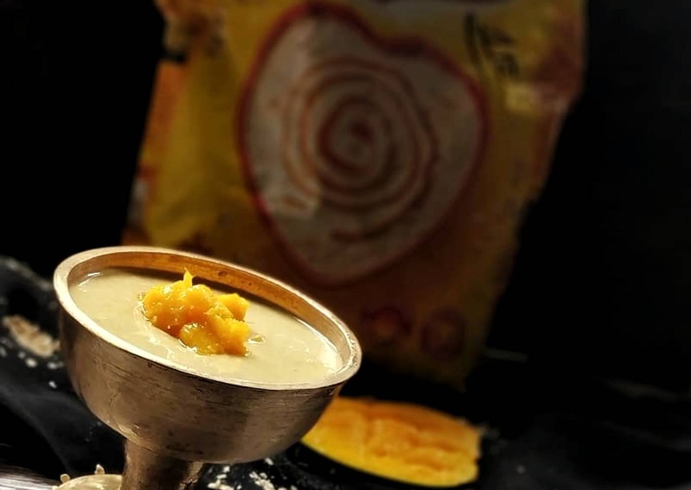 Mango oats smoothie