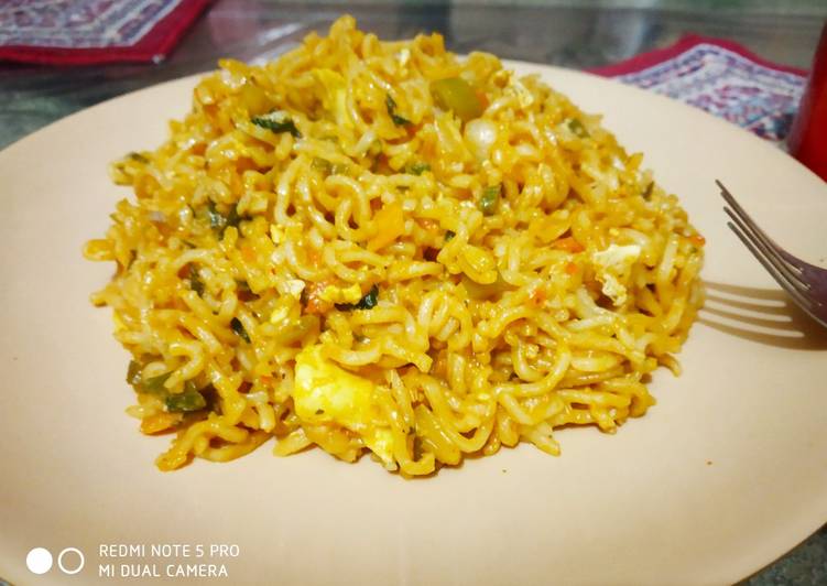 Easiest Way to Make Speedy Maggi with lots of veggies