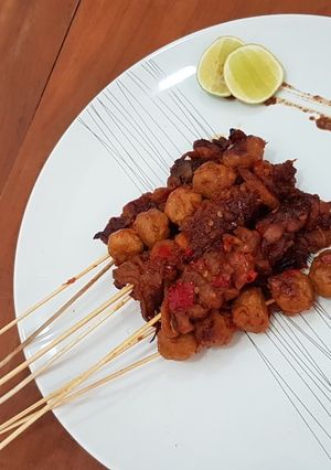 Foto resep Sate jamur