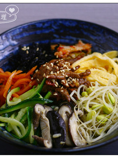 韓式拌飯 的食譜成品照片